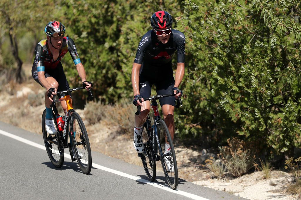 BALCON DE ALICANTE SPAIN AUGUST 20 Pavel Sivakov of Russia and Team INEOS Grenadiers competes during the 76th Tour of Spain 2021 Stage 7 a 152km stage from Ganda to Balcn de Alicante 995m lavuelta LaVuelta21 on August 20 2021 in Balcn de Alicante Spain Photo by Gonzalo Arroyo MorenoGetty Images