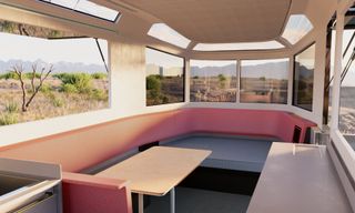 Lightship L1 Travel Trailer interior