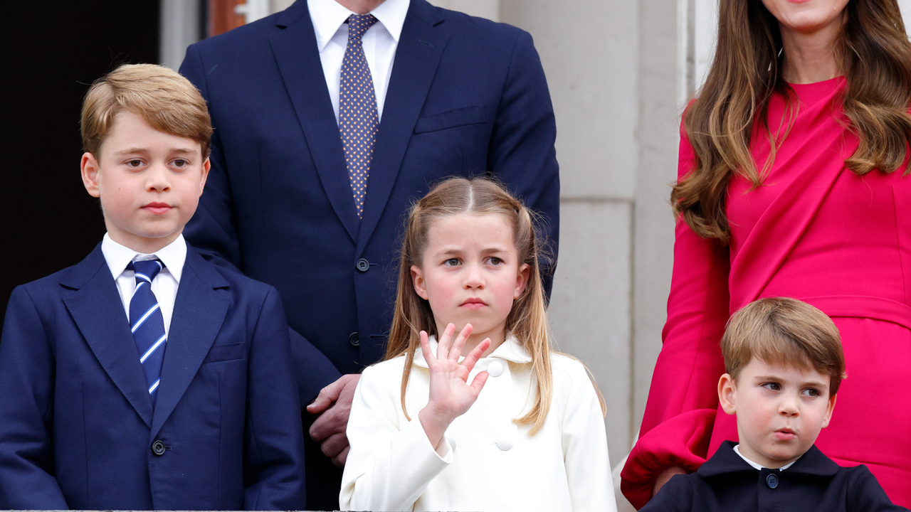 Prince George, Princess Charlotte and Prince Louis