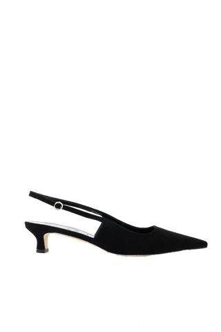 Catrina Suede Slingback Pumps