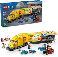 Lego City Yellow Delivery Truck set