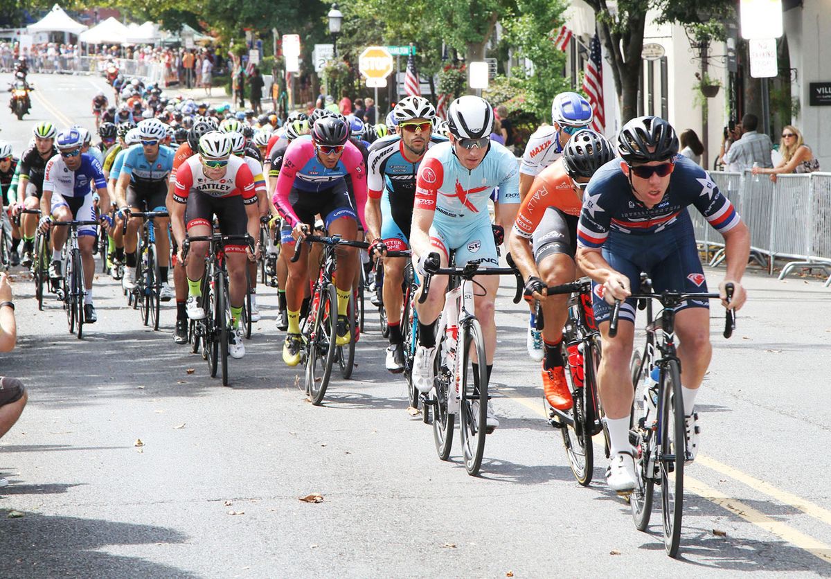 US National Champion, Dan Halloway (Pure Energy Racing) proudly wears the stars and stripes