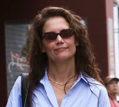 Katie Holmes in New York City April 2024