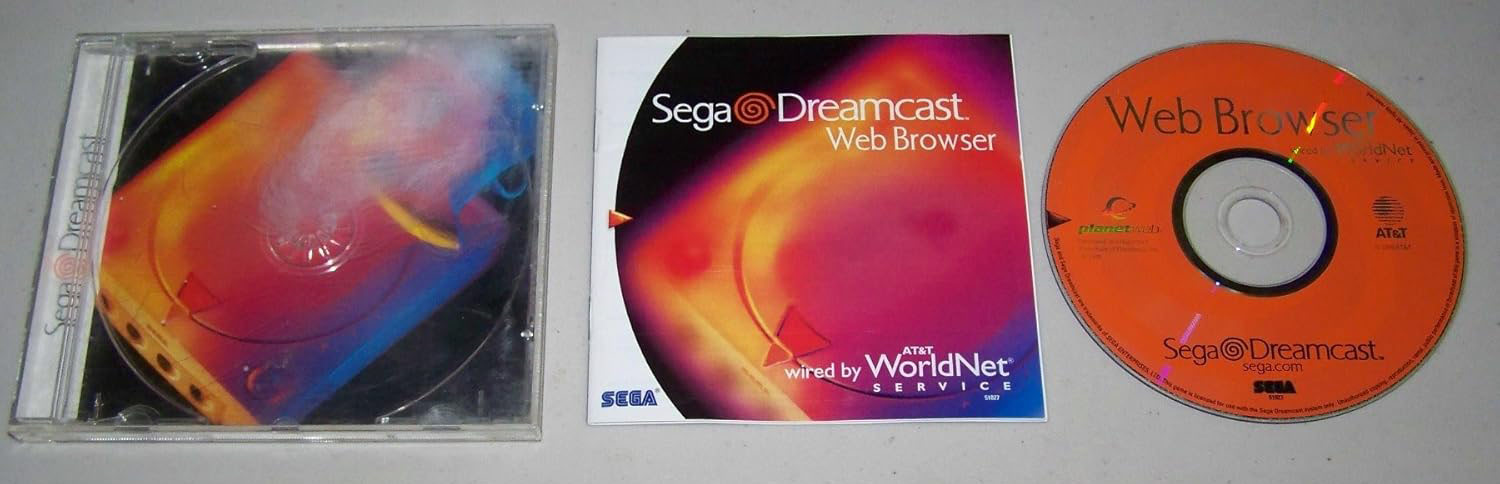 Sega Dreamcast Web Browser disc