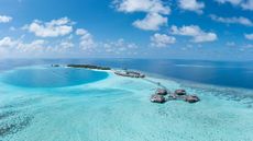 Huvafen Fushi aerial shot
