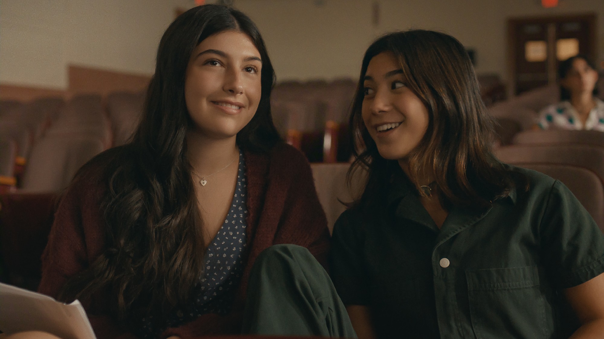 Sophie and Carolyn in Don't Say Good Luck