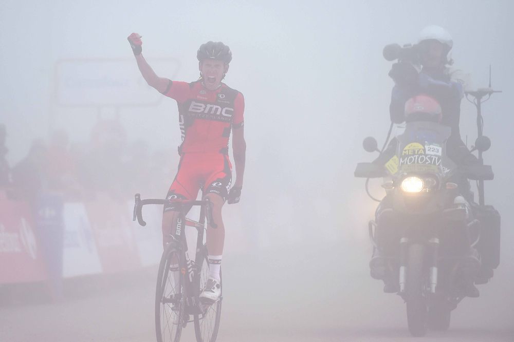 Alessandro De Marchi (BMC) wins stage 14 at the Vuelta a Espana