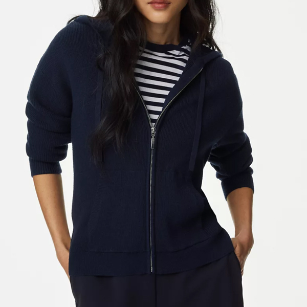 Mikina M&S Soft Touch Zip Up