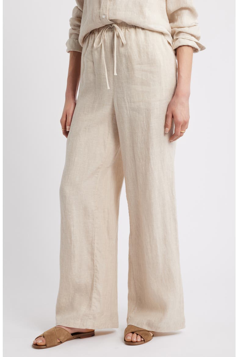 Easy Wide Leg Linen Pants