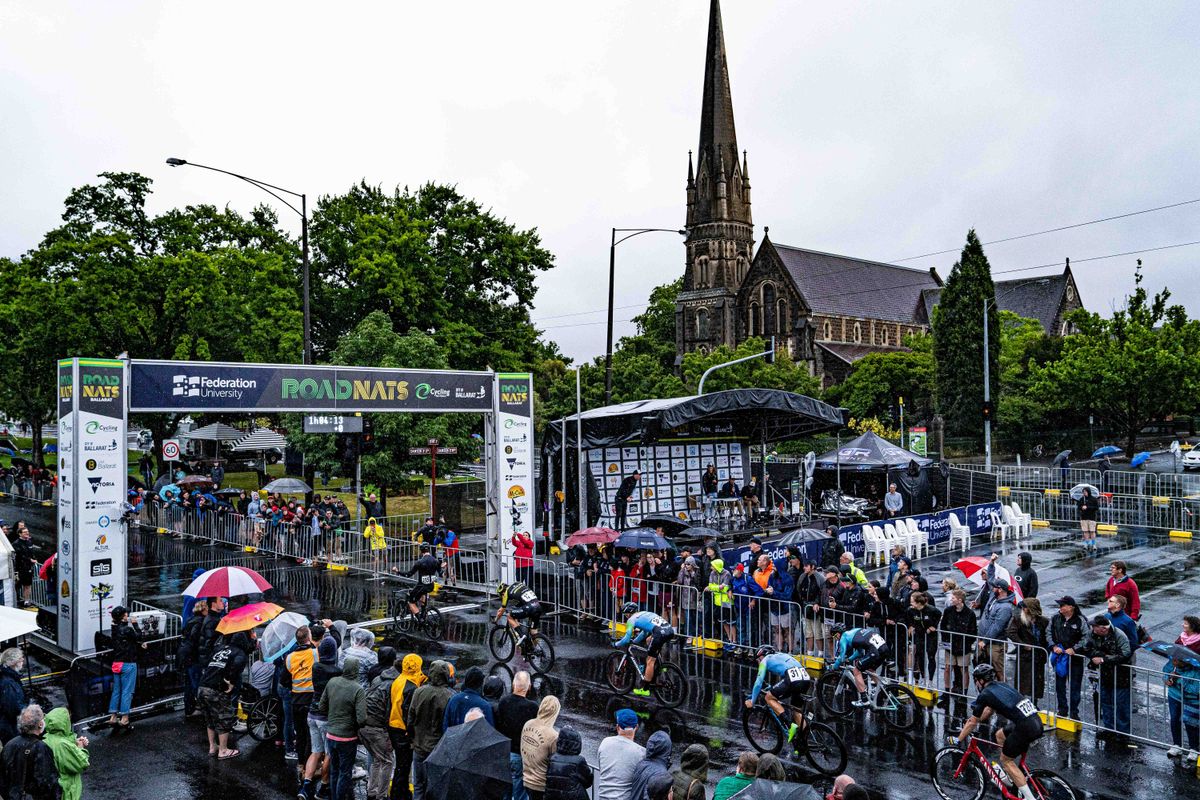 The start and finish line