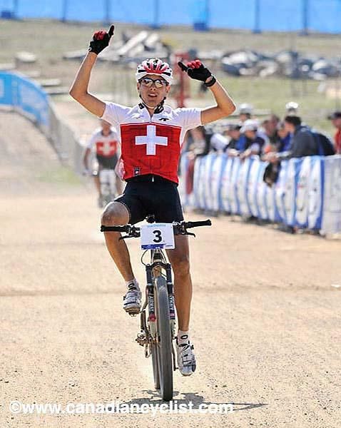 Reto Indergand (Switzerland) takes bronze
