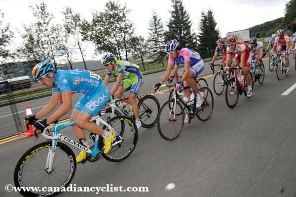 The early 13-man break