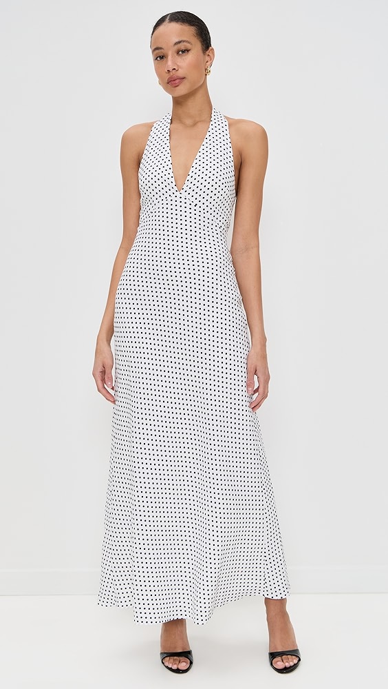 Reformation Delilah Linen Dress