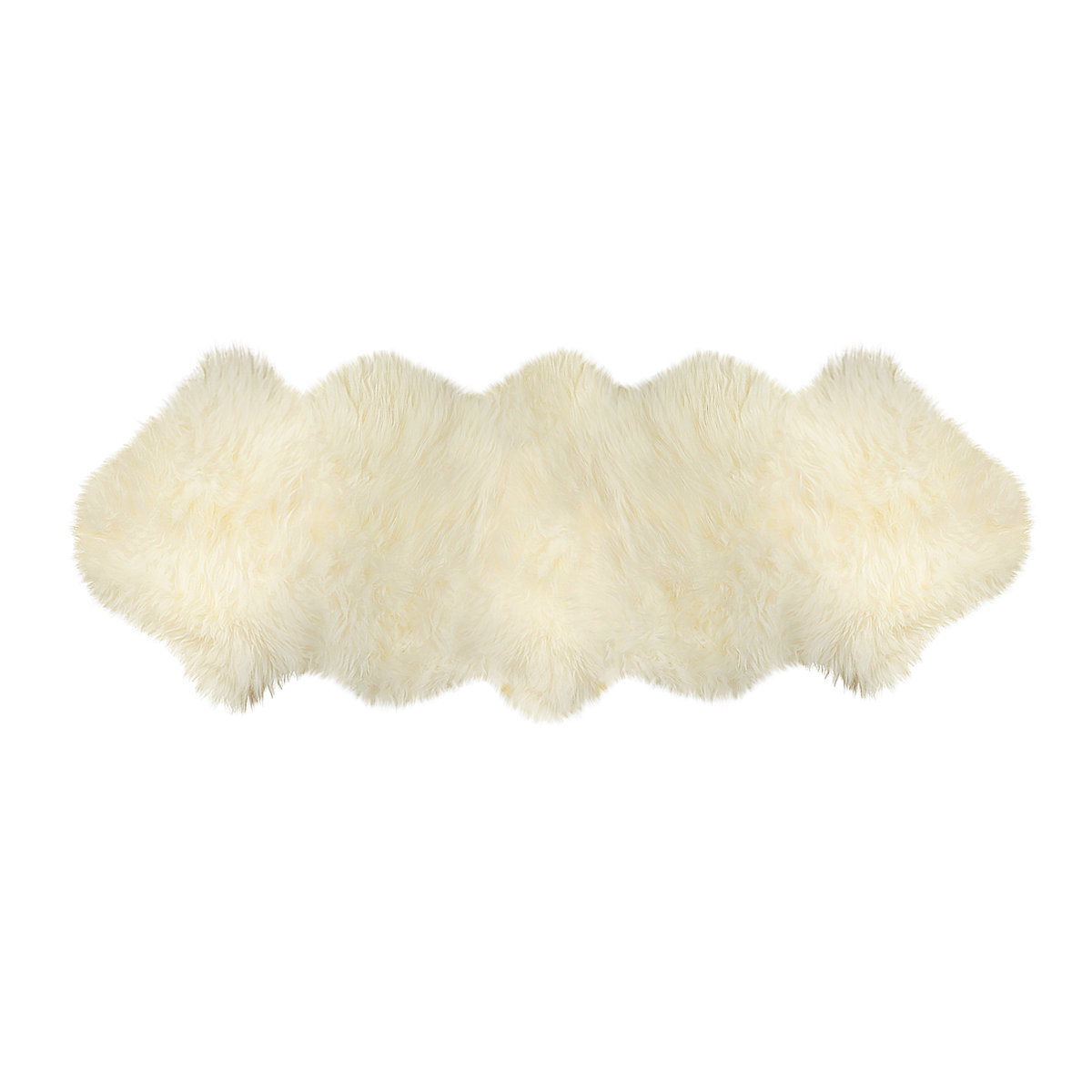 Allmodern Izola Handmade Sheepskin Area Rug in Ivory &amp;amp; Reviews | Wayfair
