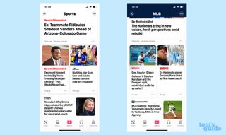 Apple News My sports including apple news plus content