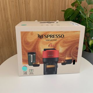 Testing the Nespresso Vertuo Pop coffee machine