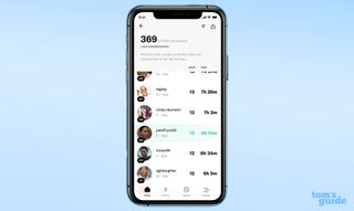 Tonal app with leaderboards