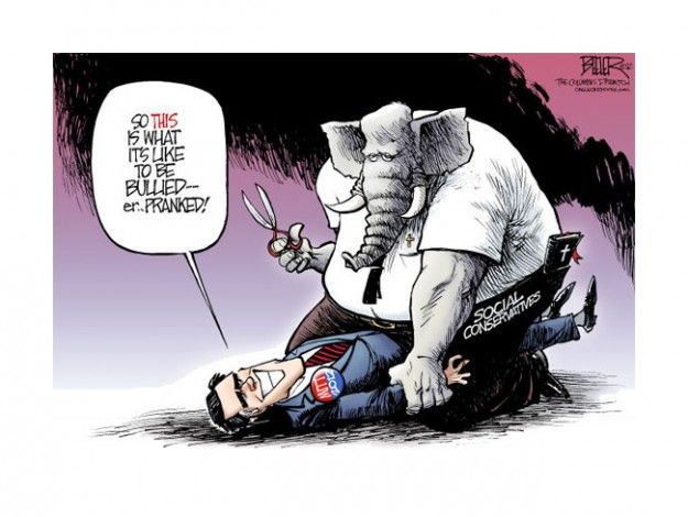 Pushing Mitt around