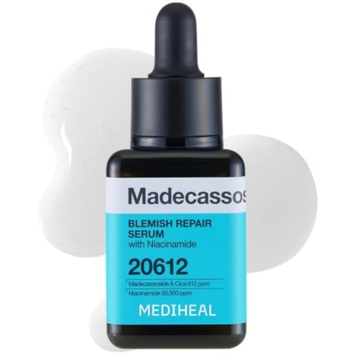 Mediheal Madecassoside Repair Serum 1.35 Fl.oz - Blemish Care, Fades Pigmentation and Freckles 
Skin Soothing 
Hydration - With Centella Asiatica, Niacinamide