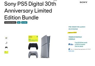 EE out of stock of PS5 30th Anniversary pre-orders