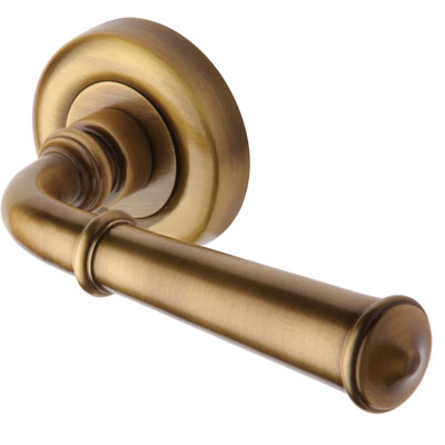 brass door handle lever