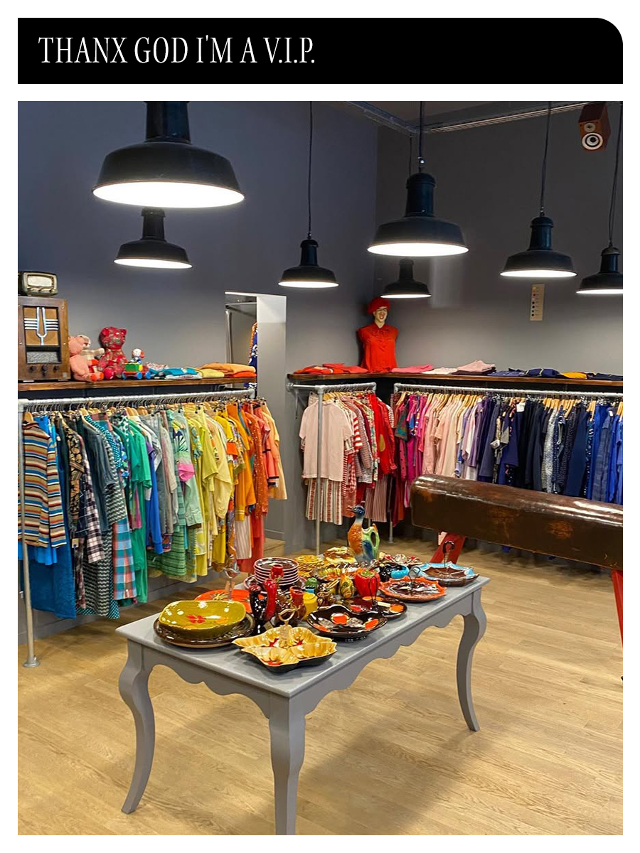 Paris vintage stores