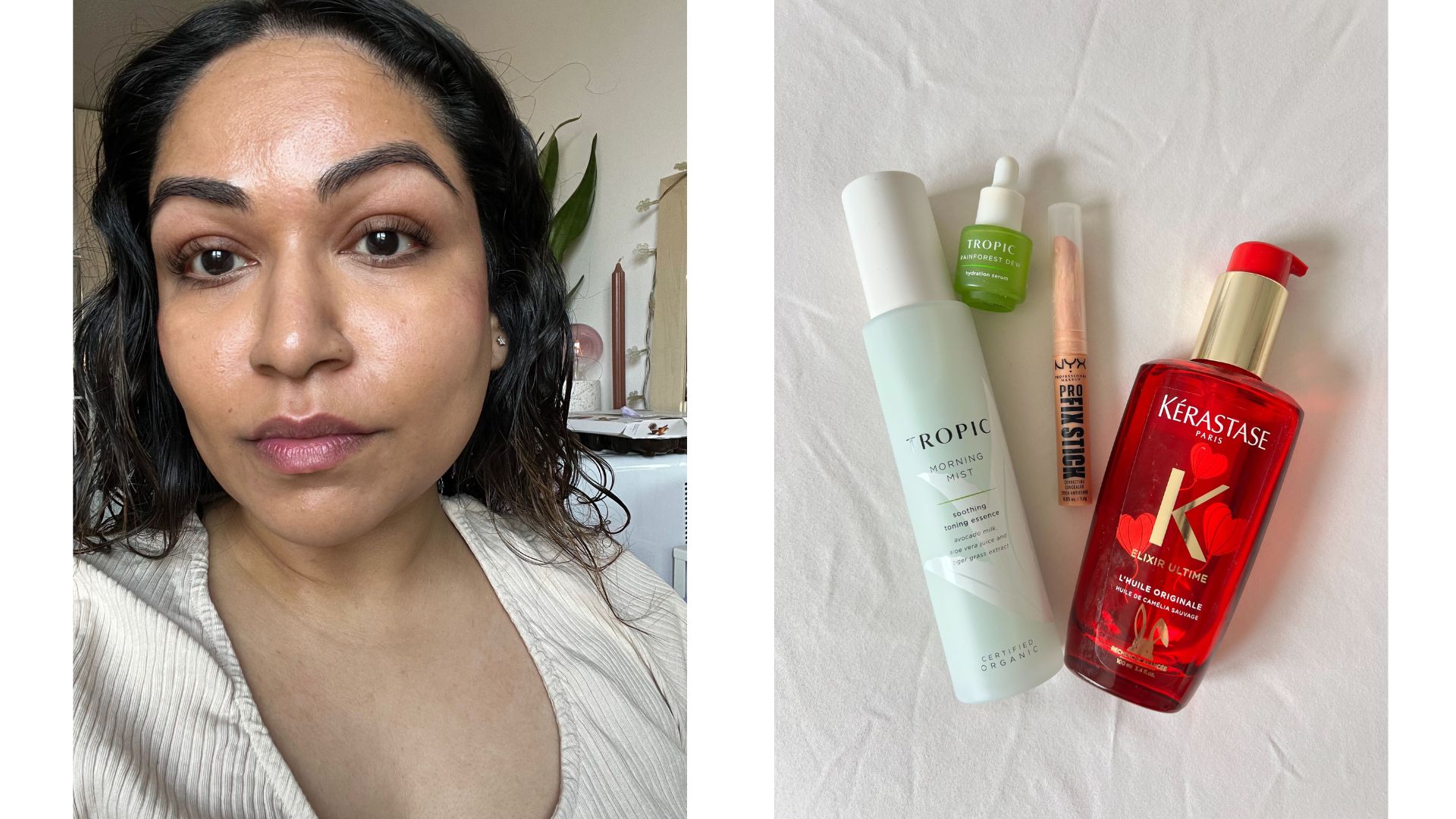 an image of Beauty eComm Editor Aleeshas beauty essentials