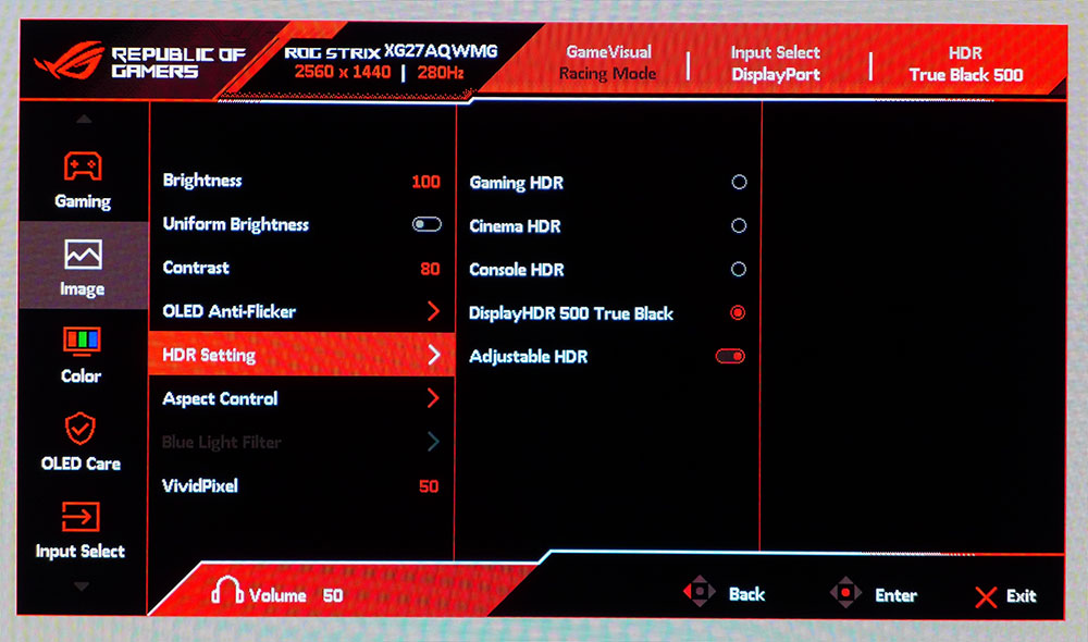 Asus ROG Strix XG27AQWMG