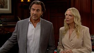 Thorsten Kaye as Ridge and Katherine Kelly Lang as Brooke on The Bold and the Beautiful