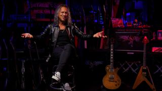 Kirk Hammett spoke with Gibson TV