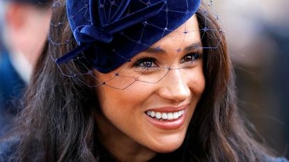 Meghan, Duchess of Sussex attends the 91st Field of Remembrance at Westminster Abbey on November 7, 2019 in London, England.