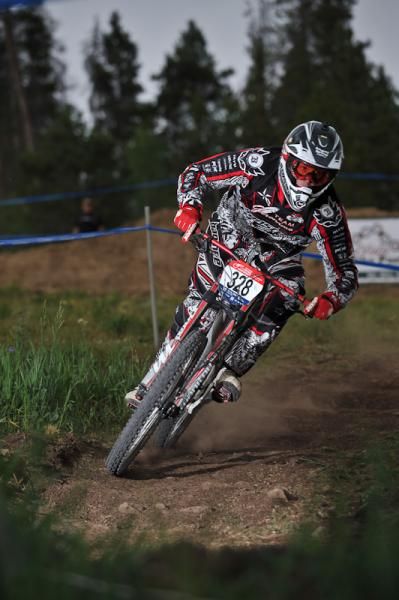 Team Geronimo/Banshees' Brian Buell cracked the top 10 with a respectable eighth place finish.