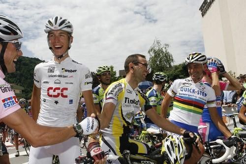 Di Luca and Schleck