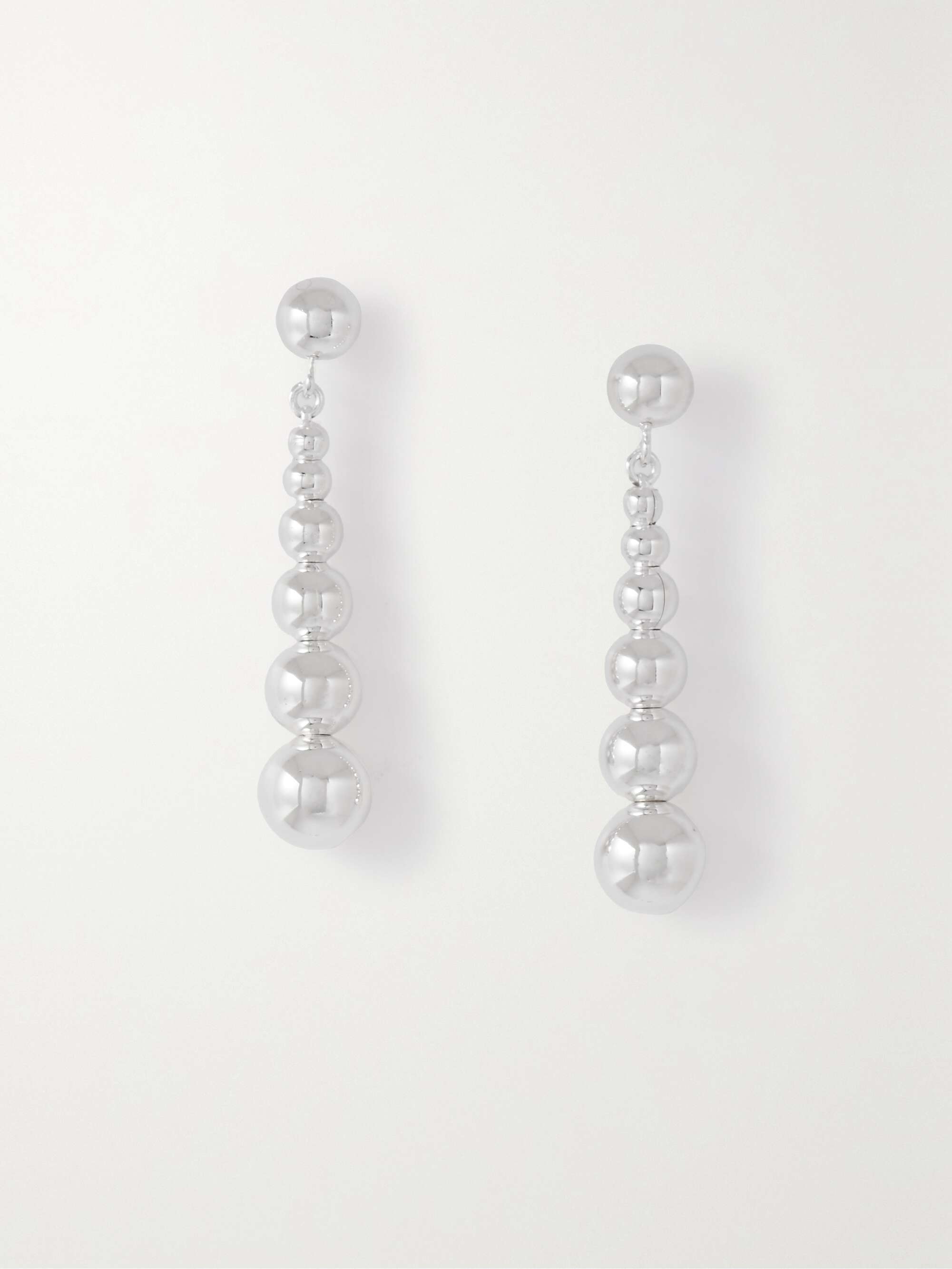 The Rebecca Silver Earrings