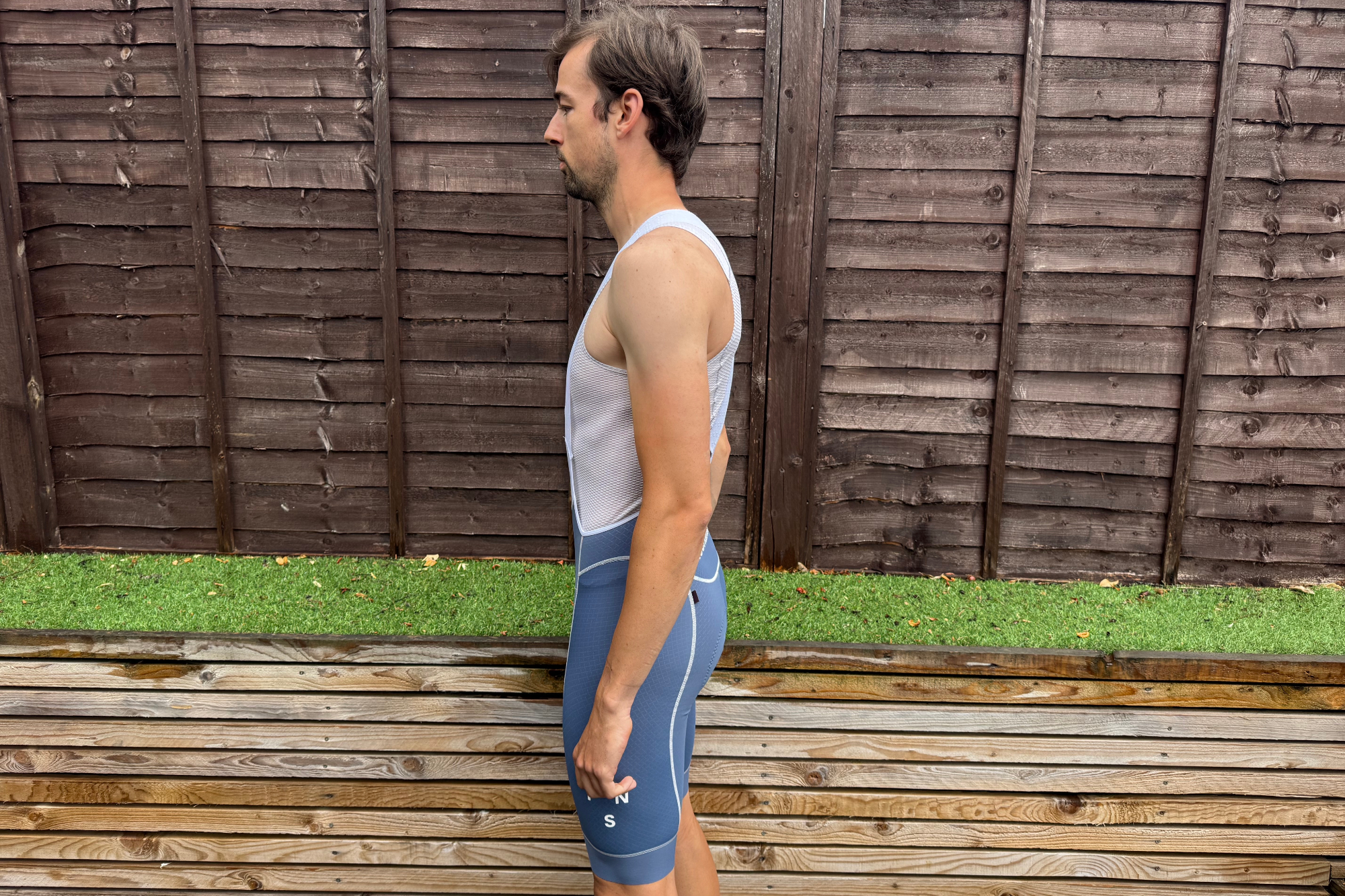 PNS Mechansim bib shorts 2025 for a side view