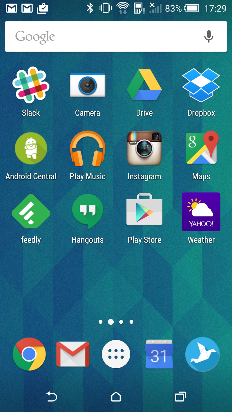 Derek's screen