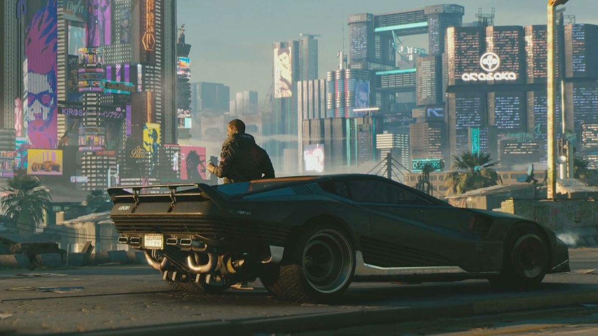 Cyberpunk 2077 third-person mod is wonky, but does the job