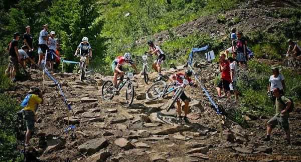 U23 racers at the US Mountain Bike National Championships in Sun Valley, Idaho