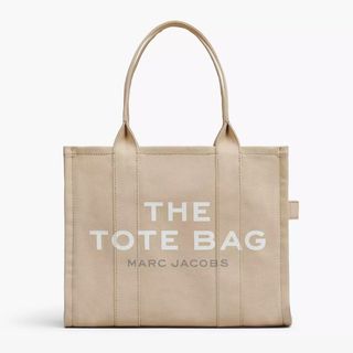 Marc Jacobs linen tote bag