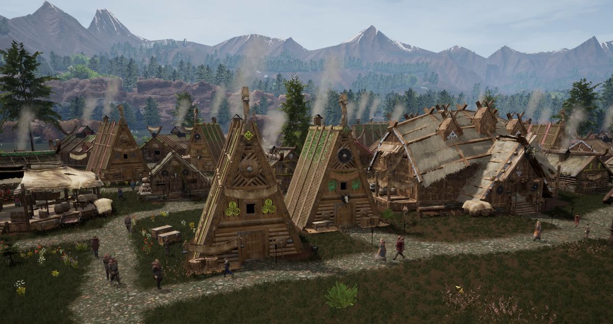 Norse city builder Land of the Vikings looks like it could scratch