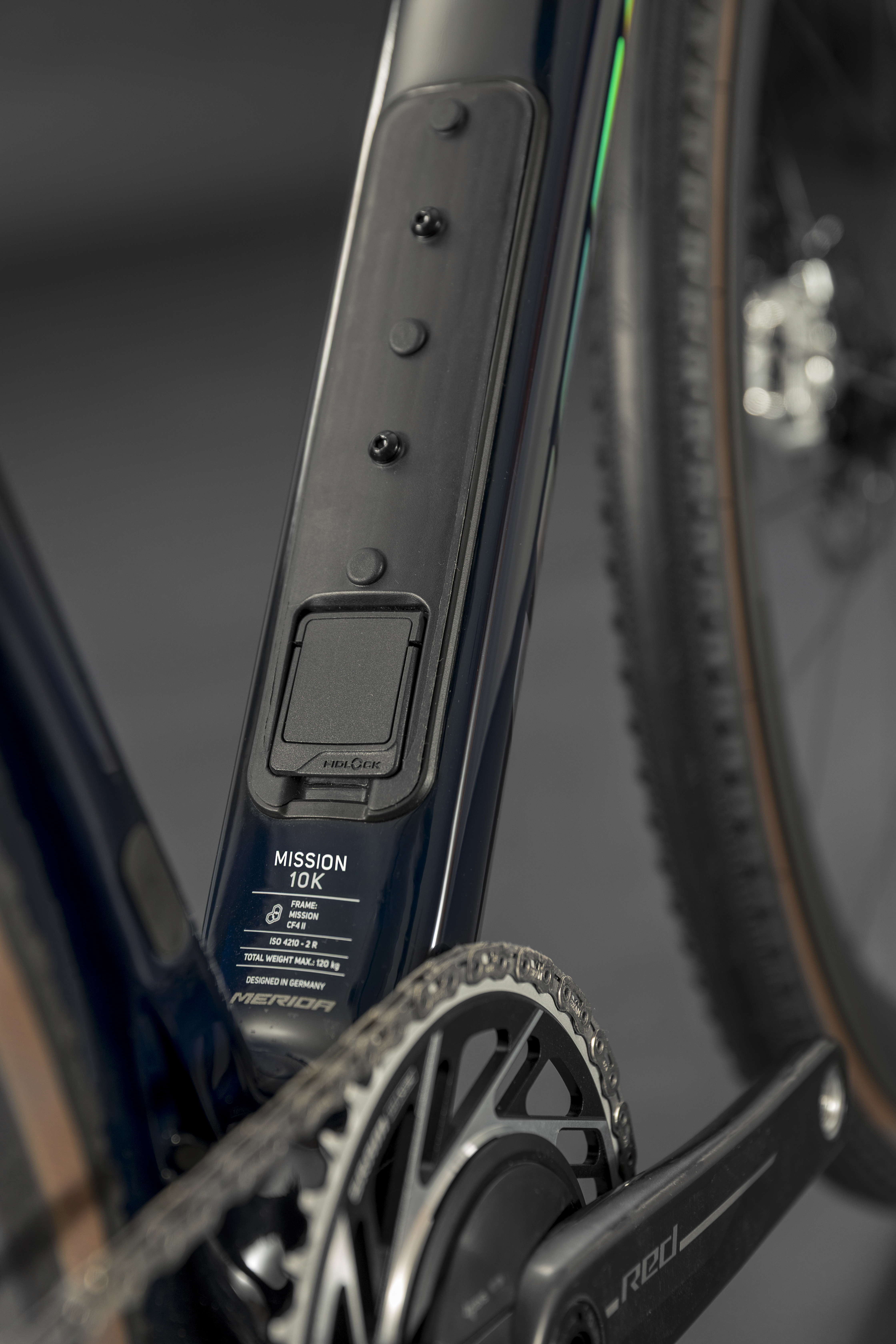 A Merida Mission gravel bike 