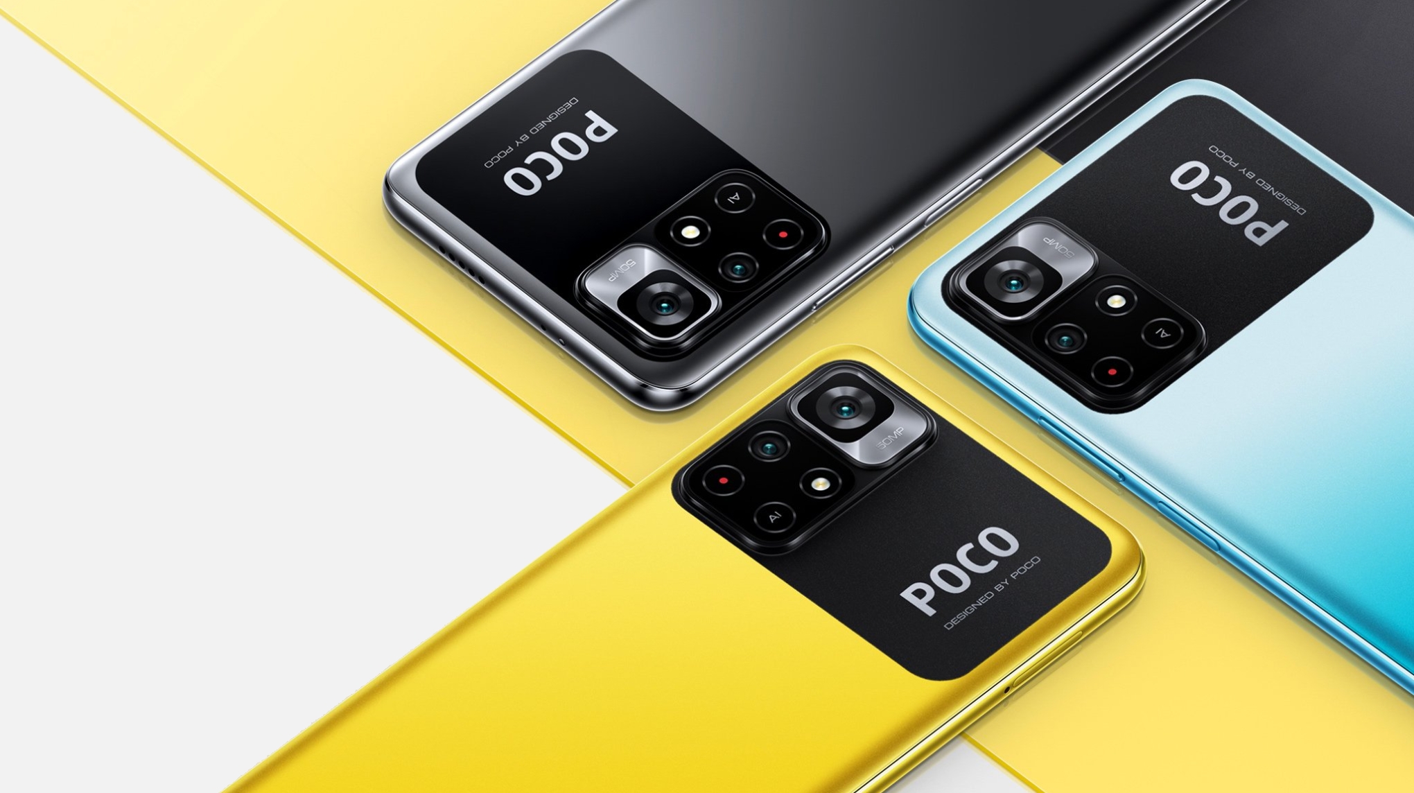 Xiaomi Poco M4 Pro 5G dalam berbagai warna