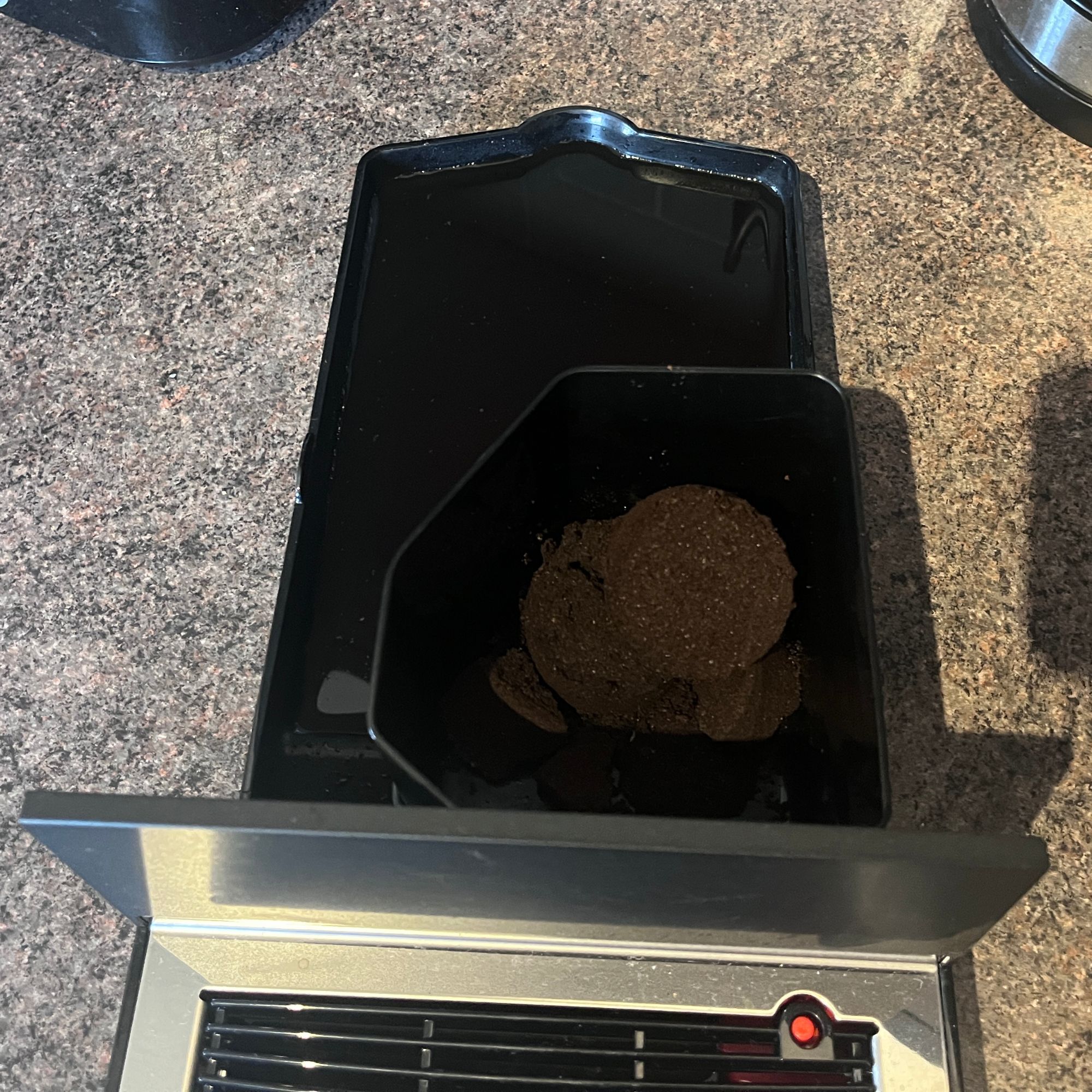 Melitta Latticia OT Bean-to-Cup Coffee Machine drip tray and coffee ground bin