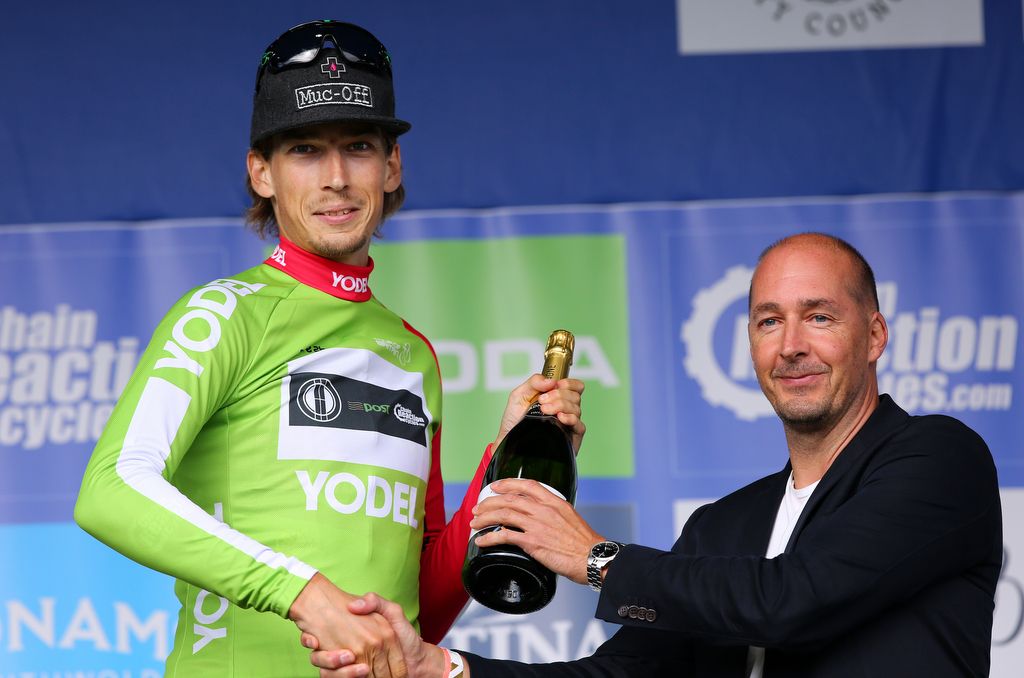 Jasper Bovenhuis (An Post-Chainreaction) still leads the sprint classification