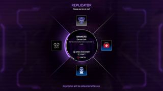Apex Legends screenshot showing new Replicator menu
