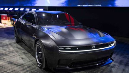 an electric dodge charger