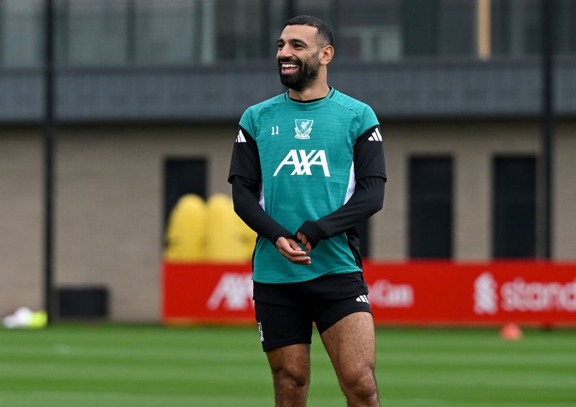 Liverpool forward Mohamed Salah