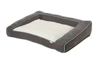 Frisco Plush Orthopedic XL Bolster Dog Bed w/Removable Cover
