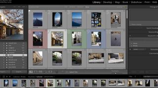 Images being flagged and labeled in Lightroom