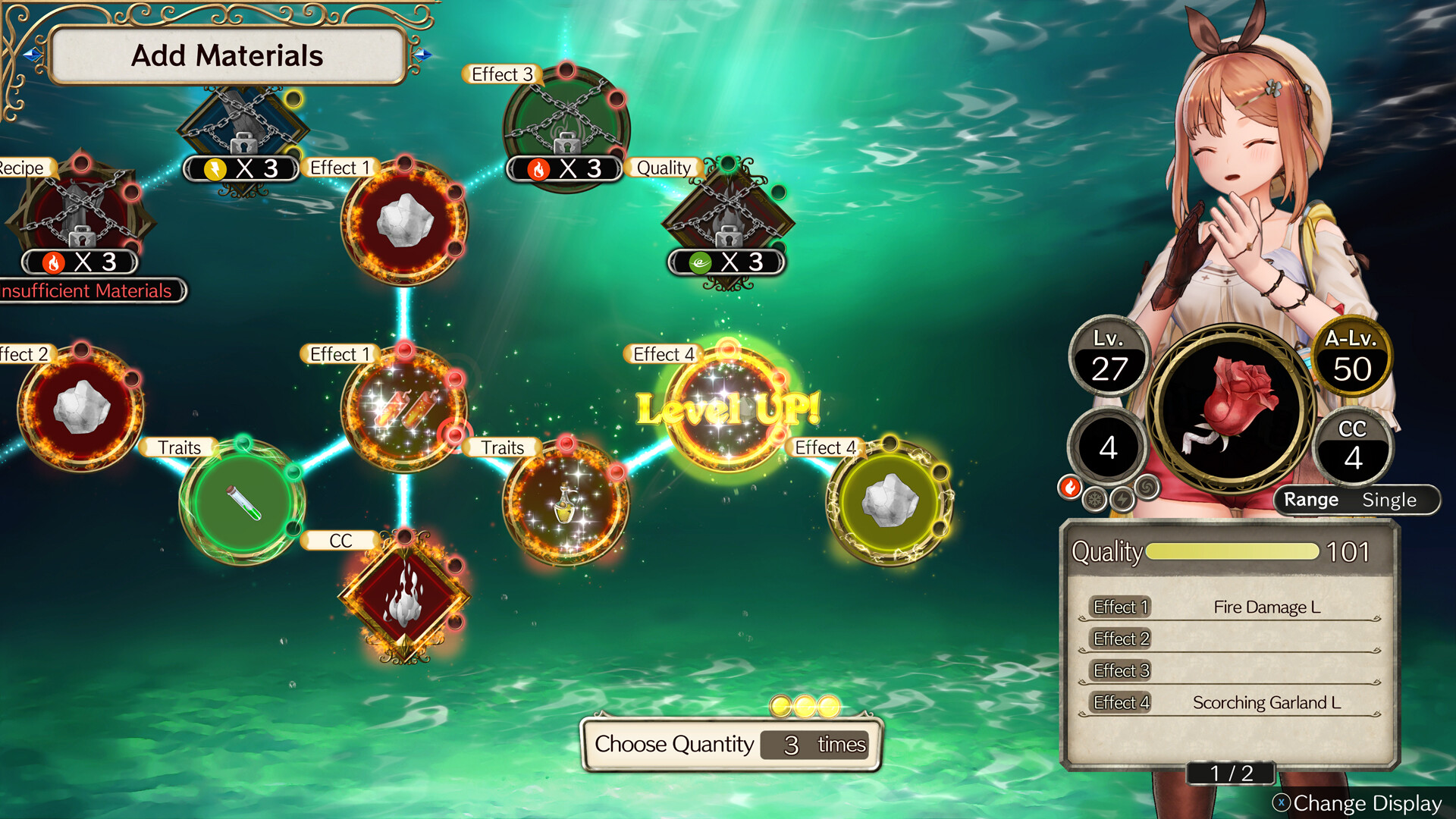 A screenshot of the upcoming PS5 game, Atelier Ryza Secret Trilogy Deluxe Pack